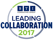 Badge: Goulston & Storrs Named 2017 BTI Leading Collaboration Firm