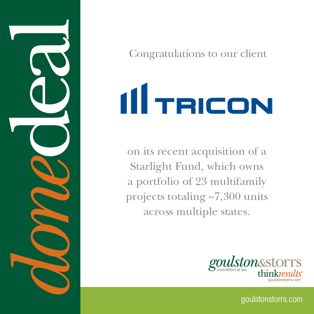 TriCon Done Deal